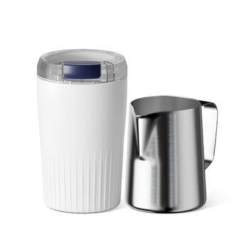 Seputa electric bean grinder latte art cup set bean grinder set