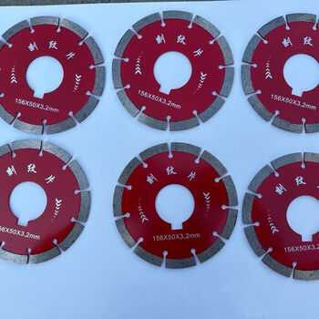 Jiang zhiai road cutting and engraving special pavement engraving machine 150 concrete saw blade cement diamond fourteen pieces