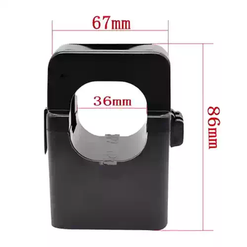 One-door open-type current transformer snap-on installation/24/36/50 small 50/100/200/5a hole diameter 36mm-200/5