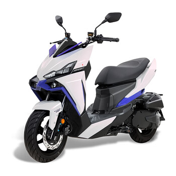 Sym sanyang motorcycle drg bt second generation (25 models) foggy white