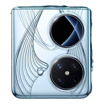 90% new kaicai suitable for huawei pocket2 mobile phone case premium version folding screen blue dream art customized version treasure box men and women transparent all-inclusive anti-fall lens protective cover