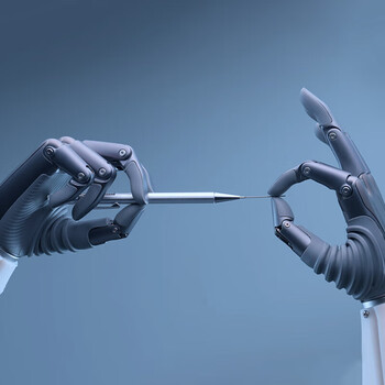 Qiannao technology bionic dexterous hand revo2 lightweight and compact intelligent robot intelligent bionic hand mechanical arm five-finger dexterous hand robot intelligent and efficient grasping of palm joints deep space gray-left hand basic edition