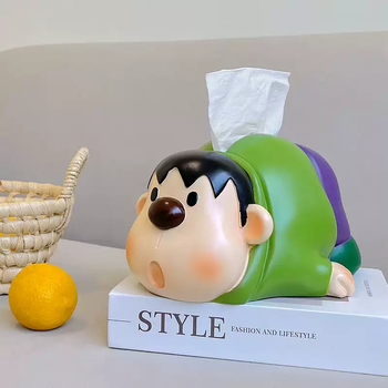 Yusenyi cartoon value hellokitty creative tissue box living room high bedroom ornaments dining table car cute face paper box draw fat tiger tissue box