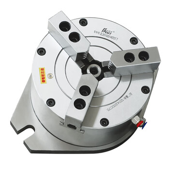 Beut jiangsu changzhou beut vertical three-jaw pneumatic chuck modification assembly drilling machine milling machine machining center clamping bk320sl