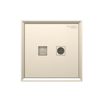 Schneider hao lang series style gold tv category 5e information socket c2e32tvrj5_wg_c1 tv category 5e information socket haolang gold