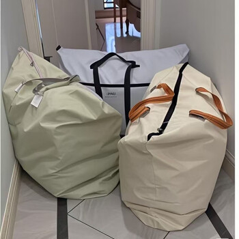 Vinoa large moving quilt clothes storage bag moisture-proof oxford cloth storage bag travel portable washable huge size 80cm*90cm 3 pieces super affordable random colors