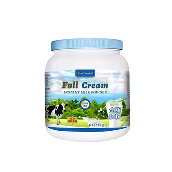 Australian imported blue fatty milk powder for middle-aged and elderly people, sucrose-free, high calcium, full-fat, skim nutritional supplement, adult milk powder, high calcium, high protein, balanced nutrition, blue fatty full-fat 1kg*1 can
