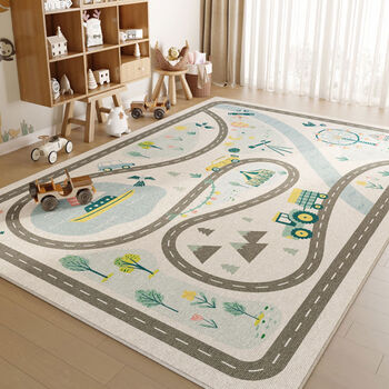 Rsrddy carpet living room reading area parking lot room layout floor mat climbing mat bedroom study city roaming 300400cm