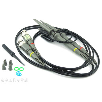 Jingeyu 20-200mhz mega oscilloscope test lead probe p6100 10 times oscilloscope high voltage probe oscilloscope probe p6060 (60m/110)