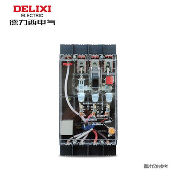 Delixi electric plastic case leakage protection circuit breaker dz15le100t1004w 3p+n 100a 50ma 5ka electromagnetic fixed type front panel wiring manual