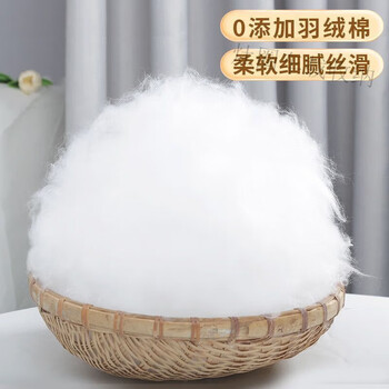 Mo peng filling pp cotton space fluffy cotton pillow core doll cushion pearl cotton cotton fiber high elastic silk cotton ultra-fine feather velvet cotton 3 catties pack