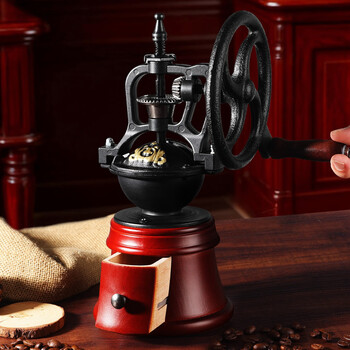 Mongdio hand grinder coffee bean grinder retro coffee grinder hand grinder coffee machine grinder classical hand grinder