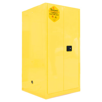 Tright/tirui safety cabinet flammable chemical liquid safety cabinet titanium rui tf0600 60gal double door flammable liquid safety cabinet
