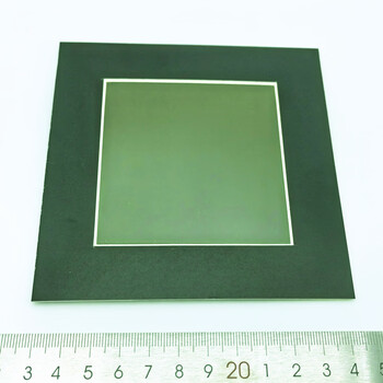 The new traceless magnetic pole observation film can automatically restore the magnetic field distribution of magnetic graphics card magnetic film color developing film 75*75mm with frame