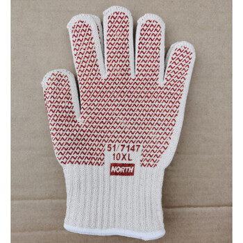 Honeywell 51/7147 gloves nitrile coated resistant to point molding 250 degree insulated oven protective gloves industrial honeywell7147_gloves medium size