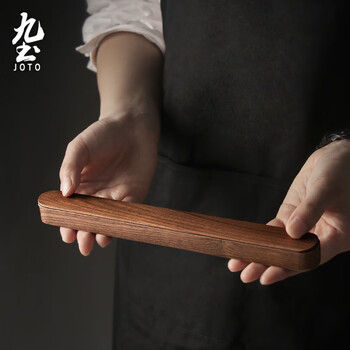 Jiutu chinese solid wood chopsticks student travel environmentally friendly and hygienic chopsticks walnut chopstick storage box portable tableware set walnut chopsticks set