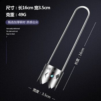 Zwilling german quality 304 stainless steel apple corer artifact kitchen household seed removal tool to cut fruit, divide and remove pears 304 stainless steel core puller 1 piece