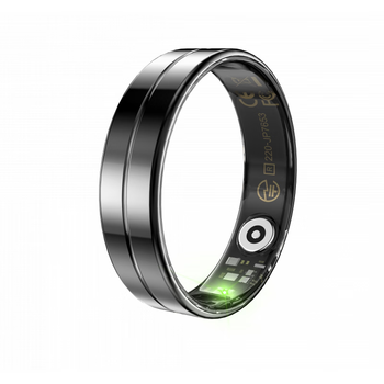 Huaqiangbei smart ring r11 black technology health sports all-weather heart rate blood pressure blood oxygen sleep monitoring bluetooth new waterproof ring monitoring sports step counting health tube 11#xingyao black