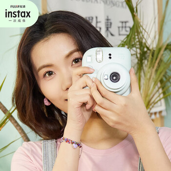 Fujifilm/11 instant camera mini9 mini7 upgrade mini12 mint green (including new product gift pack) package 2