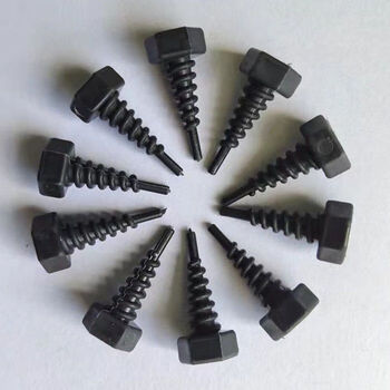 Special screws for non-rabbit root controller, black plastic screws, 100 screws