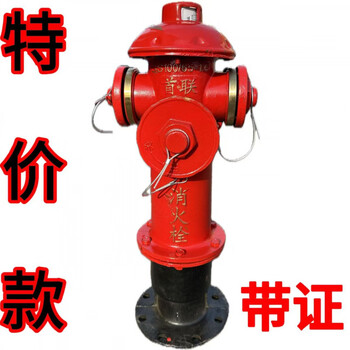 Ss100/65-1.6 above ground fire hydrant/above ground hydrant/outdoor fire hydrant/outdoor fire hydrant with certificate 100 without elbow