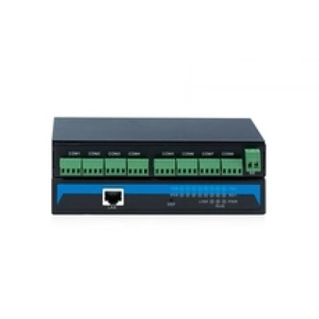 Original sanwang np318t-8di 8-port serial port server rs485 serial port to ethernet