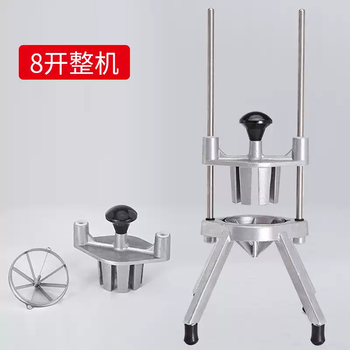 Yusenyi commercial multifunctional slicer fruit splitter manual vertical slicer kitchen household vegetable and fruit splitter 8-open machine