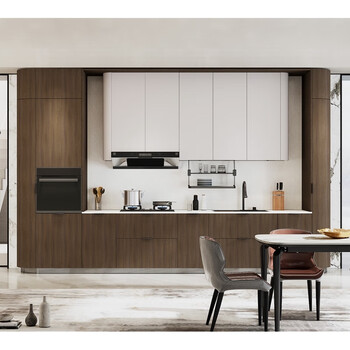 Yusen yizhibang integrated cabinet custom kitchen simple custom wall cabinet quartz stone countertop kitchen cabinet integrated love prepayment customization prepayment (free measurement and design service available at the store)