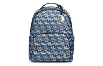 Samsonite multi-layer partition large-capacity business commuting fabric computer bag backpack backpack regular women's basic outfit (bag + tag)