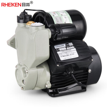 Rijing water pump fully automatic booster pump 220v household water pipeline self-priming pump solar water heater water pump 400w fully automatic booster pump