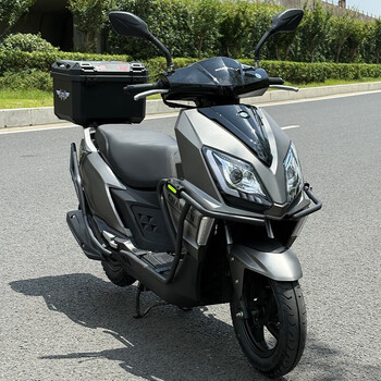 Changling brand new genuine changchun suzuki uy125 efi scooter fuel delivery fuel-efficient scooter available for registration matte gray - special edition (front disc and rear drum)