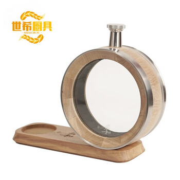 Shixi american whiskey oak barrel 500ml white oak visualized barrel home-brewed home small wine barrel gift box american white oak