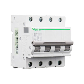 Schneider electric miniature circuit breaker osmc32n 4p 6ka 400vac c10-63a osmc32n4c32 c32a