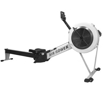 New wind resistance boat drawing machine c 20% off stacking fitness commercial home fitness equipment intelligent resistance adjustment fitness white (main frame warranty 3 years accessories 1 year)
