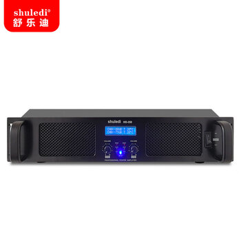 Shuledi (shuledi) hd-350 domestically produced power amplifier, front and rear stage power amplifier, high power fixed resistance power amplifier, stage conference speaker audio hotel shop factory dance teaching training speech