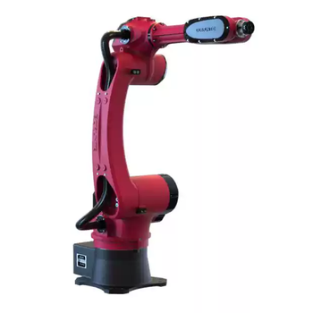 The superior bronte welding robot of the times can perform spot welding, full welding, arc welding, etc. it supports door-to-door debugging and teaching. it has an arm span of 1500mm and a load of 10kg.