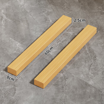 Linjia boy washing machine base frame pad wood block heightening bed foot table leg heightening bracket drum refrigerator universal pulley storage rack wood color two pack 60cm