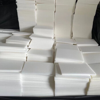 Sponge gasket cushioning black and white medium and high density sponge custom sliced thick and thin sponge gasket fruit packaging luggage lining shock-proof and anti-collision seafood packaging 30*40*1 cm 200 pieces