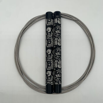 Rogue ultra-light fast bearing rpm aluminum alloy handle crossfit competitive double swing special skipping rope black killer wave