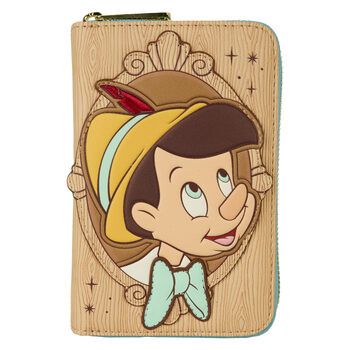 Loungeflyloungefly disney pinocchio zipper wallet multicolor os