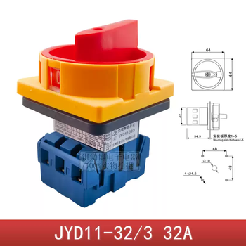 Jinyi power cutoff jyd11-25324063/3/4 combination conversion 3p4p load break switch jyd11-32/3