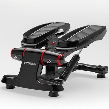 Mi xiaomijiao home stepper/smart fitness in-situ office multi-function pedal fitness black + tension rope double hydraulic resistance load-bearing to improve exercise effect