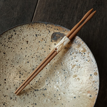 Yanqiantangshangyan handmade teak and sandalwood chopsticks japanese-style household solid wood one person and one chopstick portable high-end pure handmade teak