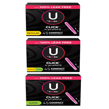Kotex has ready-made kotex tampons for swimming, kotex plastic short tube tampons, no odor, as shown in the picture 3, box of 45 pieces, others