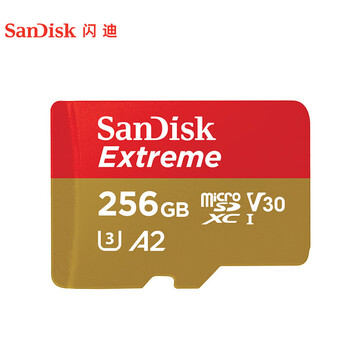 Sandisk tf memory card 4k hd a2 v30 u3 extreme speed memory card compatible with action camera drones 256g extreme speed tf card