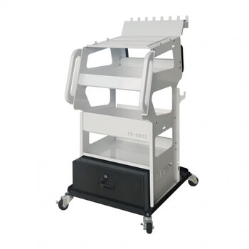 Diagnostic computer tool cart mobile cart programmable dc regulated power supply automotive programming regulated power supply flying eagle fy-10012 diagnostic computer cart