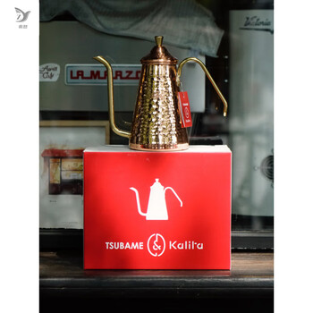 Zhaoran japan imported copper pot hand-brewed coffee pot hand-brewed pot long spout pot thin mouth pot coffee utensil set yanshi copper_in stock, shipped 0.7l