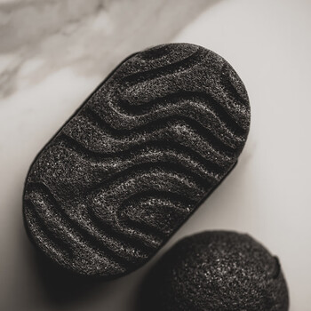 Orijsp natural konjac bath cotton bath bath ball sponge bath towel bath toiletries soft bamboo charcoal