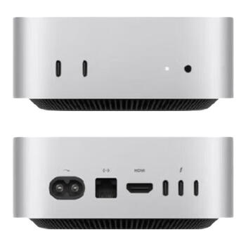 Mac mini second-hand apple mini host desktop computer studio workstation m4/m1/m2 pro m4 max/ultra design editing office 99 new national bank in warranty m4-16g-2t