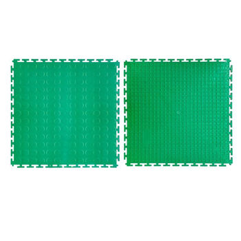 Mo peng insulating blanket pcv insulating floor new energy auto repair shop work station special insulating floor mat pressure-resistant wear-resistant anti-slip factory workshop green 500*500*5mm exposed buckle installation